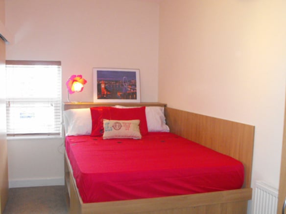 Student flats at The Jazz Bar in Preston, 4 bedrooms third floor flat