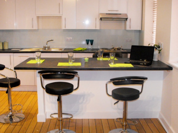 Student flats at The Jazz Bar in Preston, 4 bedrooms third floor flat