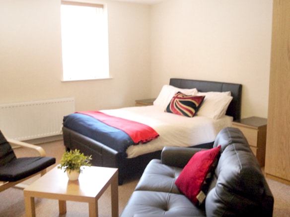 One bedroom Student apartments and studios at The Guild Tavern, Studio 1, Studio Apartment in Preston