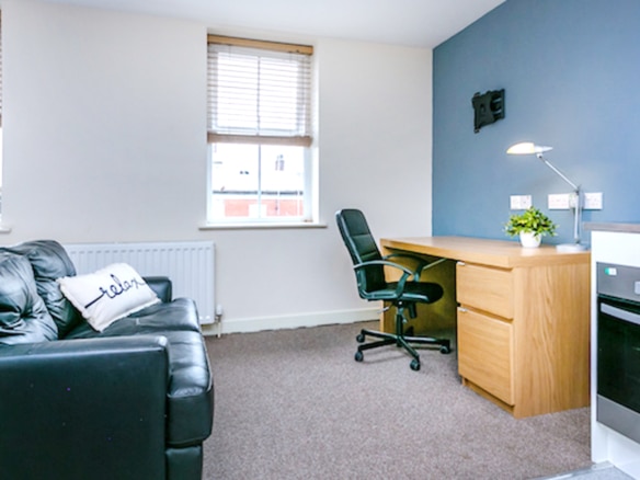 One bedroom Student apartments and studios at The Guild Tavern, First Floor Studio in Preston