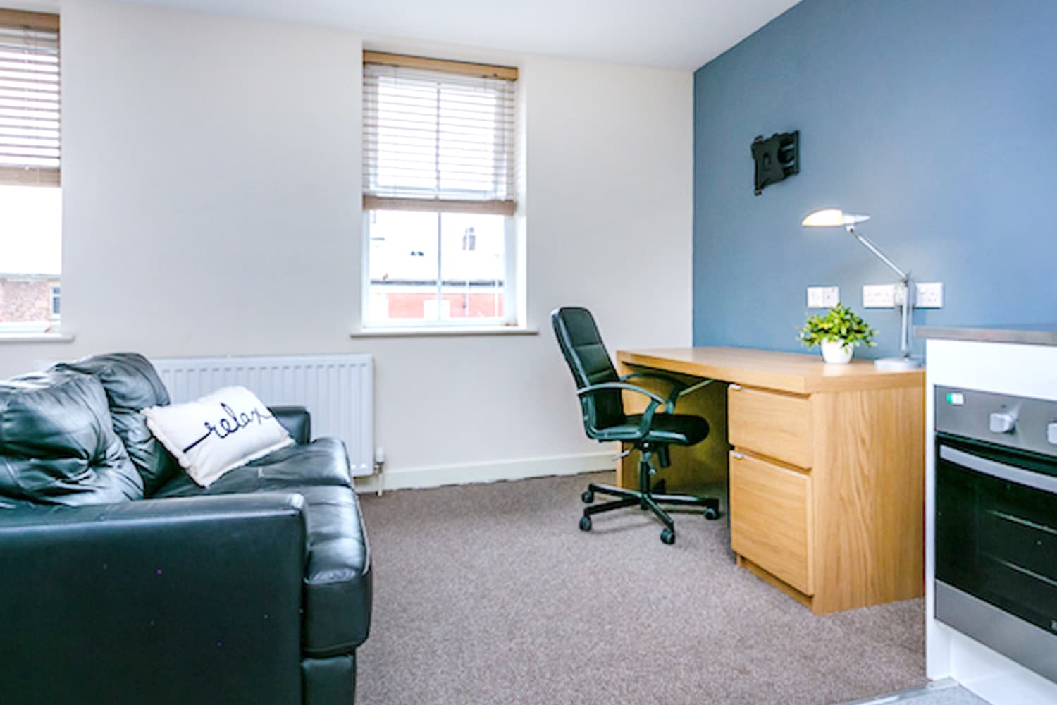 One bedroom Student apartments and studios at The Guild Tavern, First Floor Studio in Preston